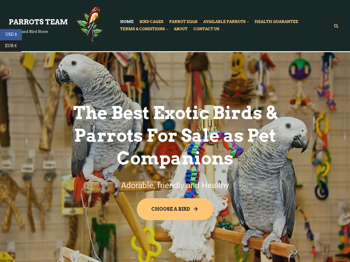 parrotsteam.com