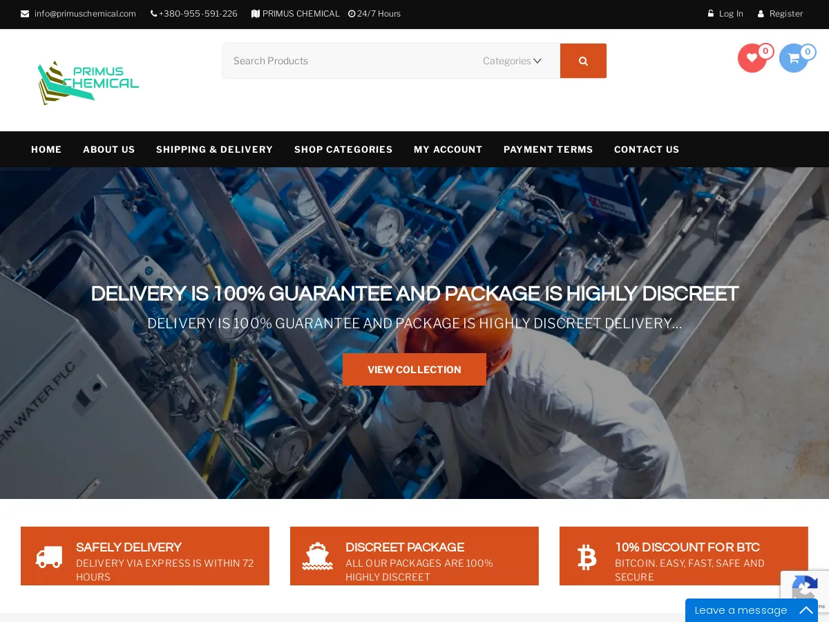 primuschemical.com