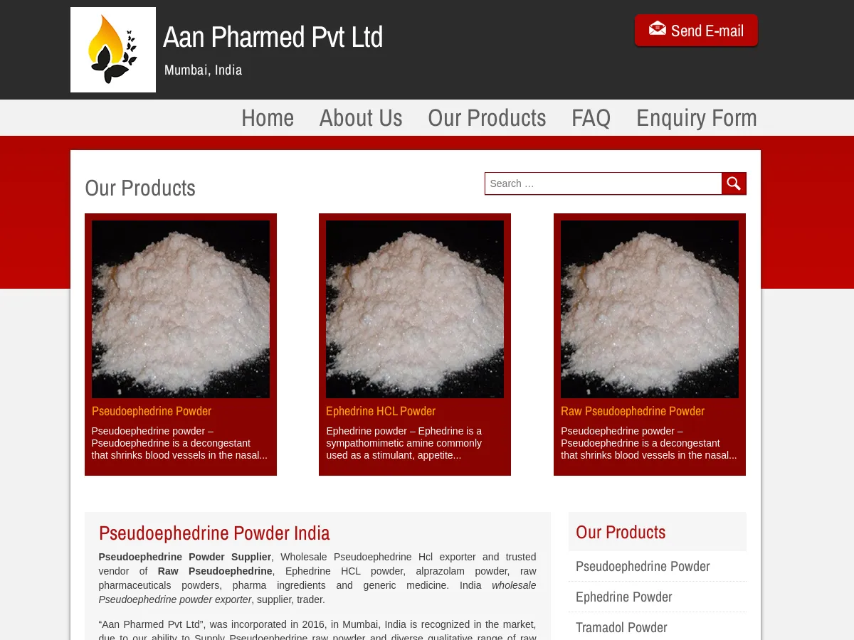 pseudoephedrinepowder.com