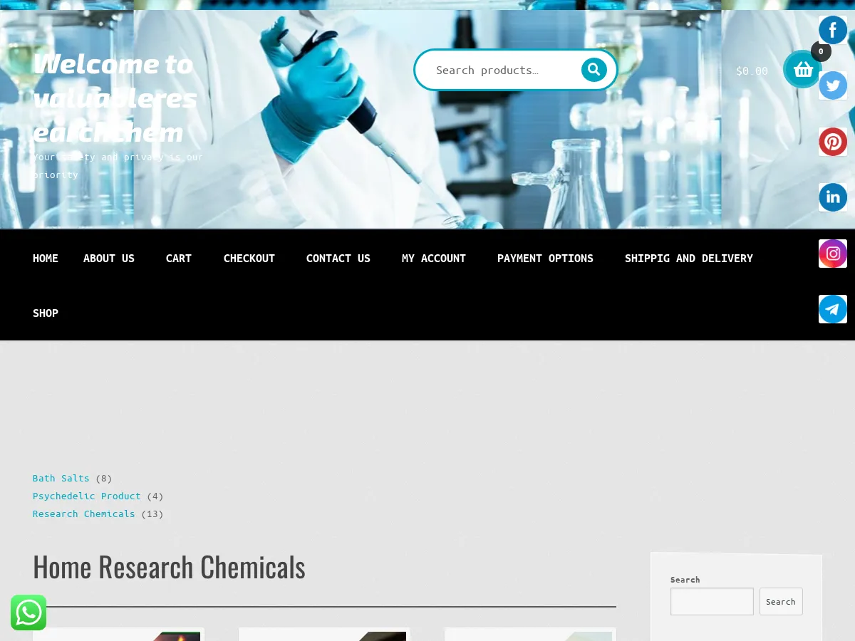 valuableresearchchem.com