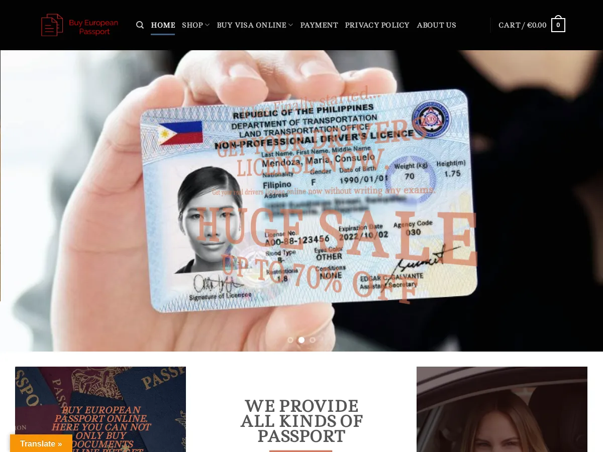 buyeuropianpassport.com