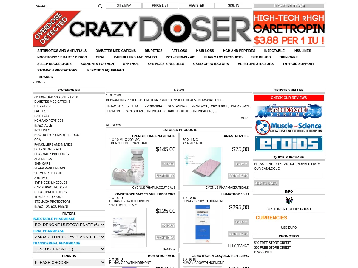 crazydoser.com