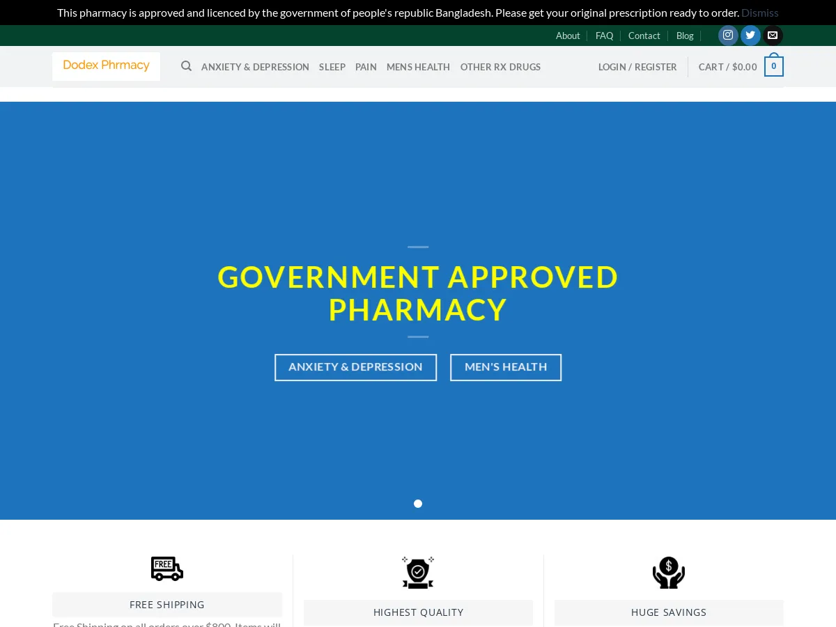 dodexpharmacy.com