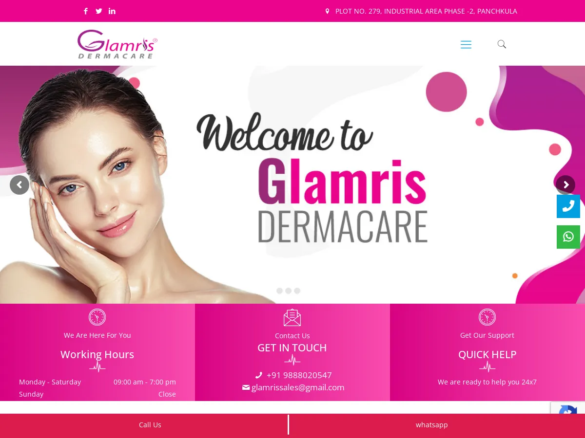 glamrisdermacare.com