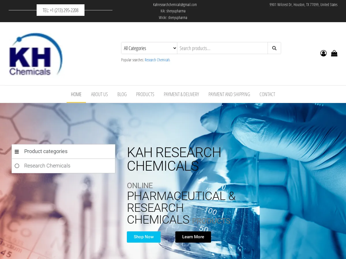 kahresearchchemicals.com