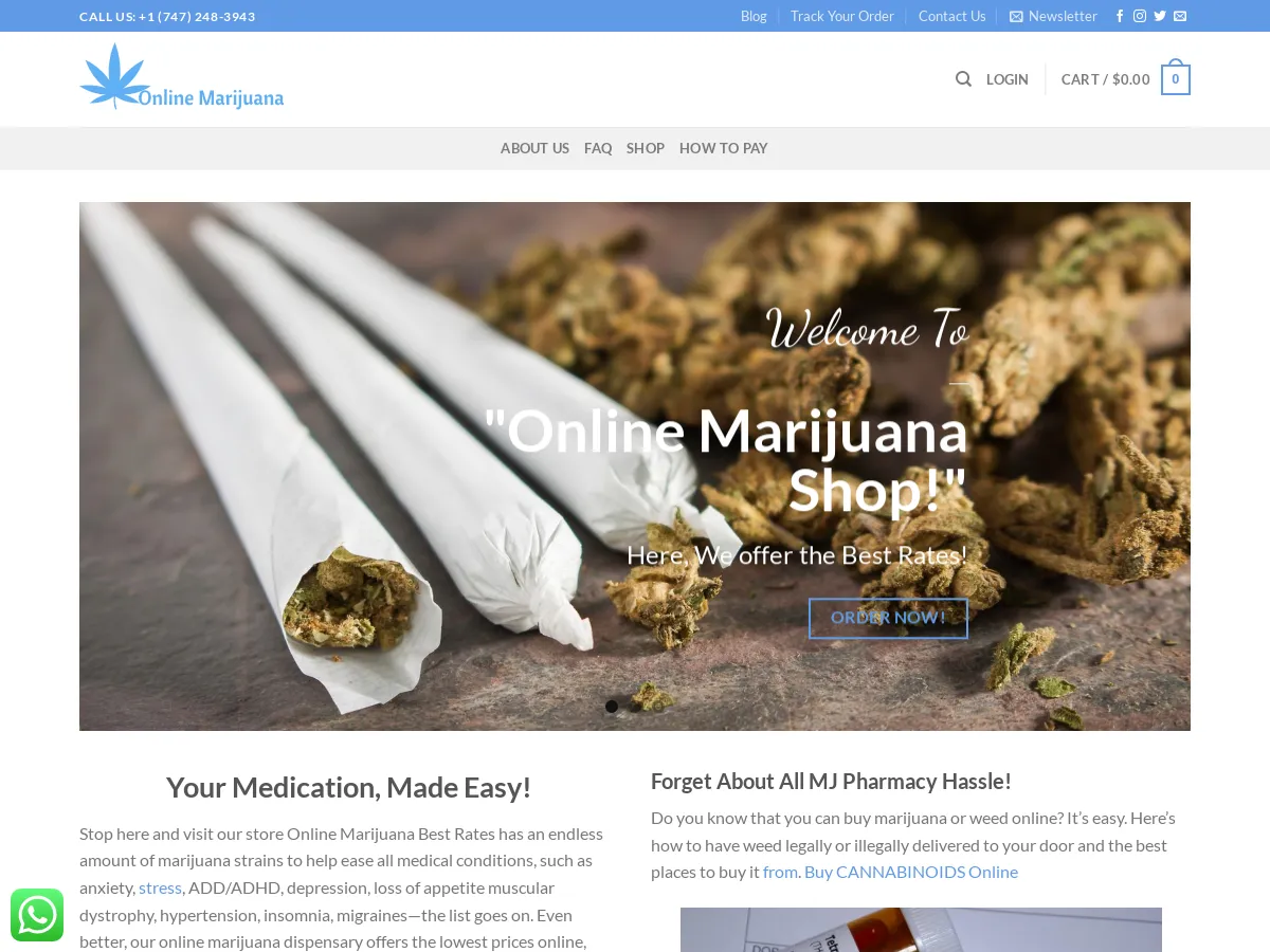 onlinemarijuanabestrates.com