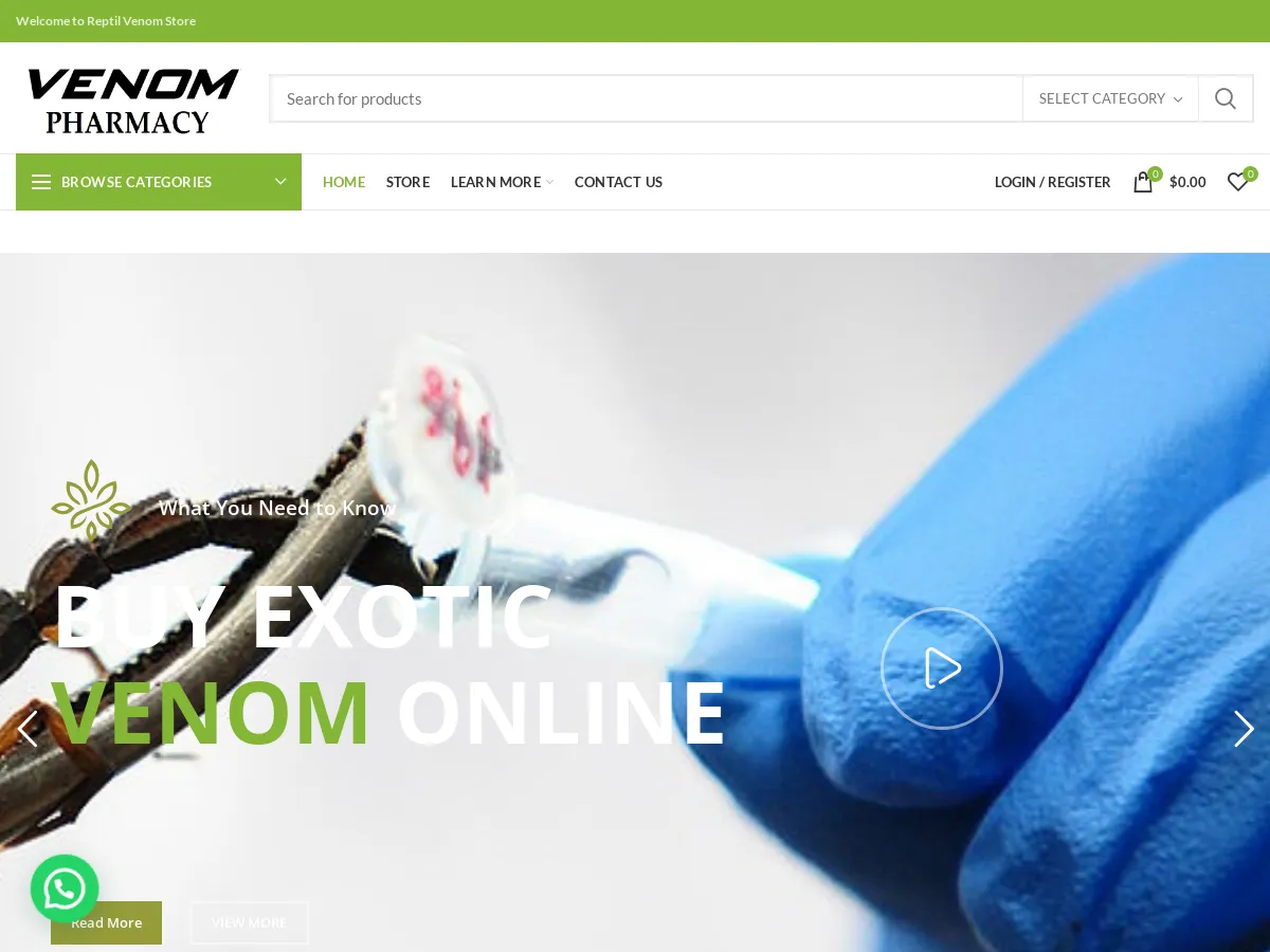 reptilvenomstore.com