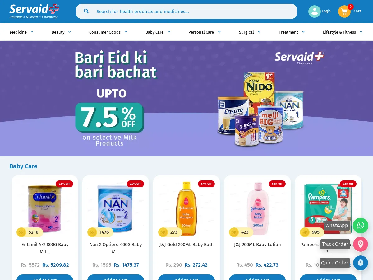 servaid.com.pk