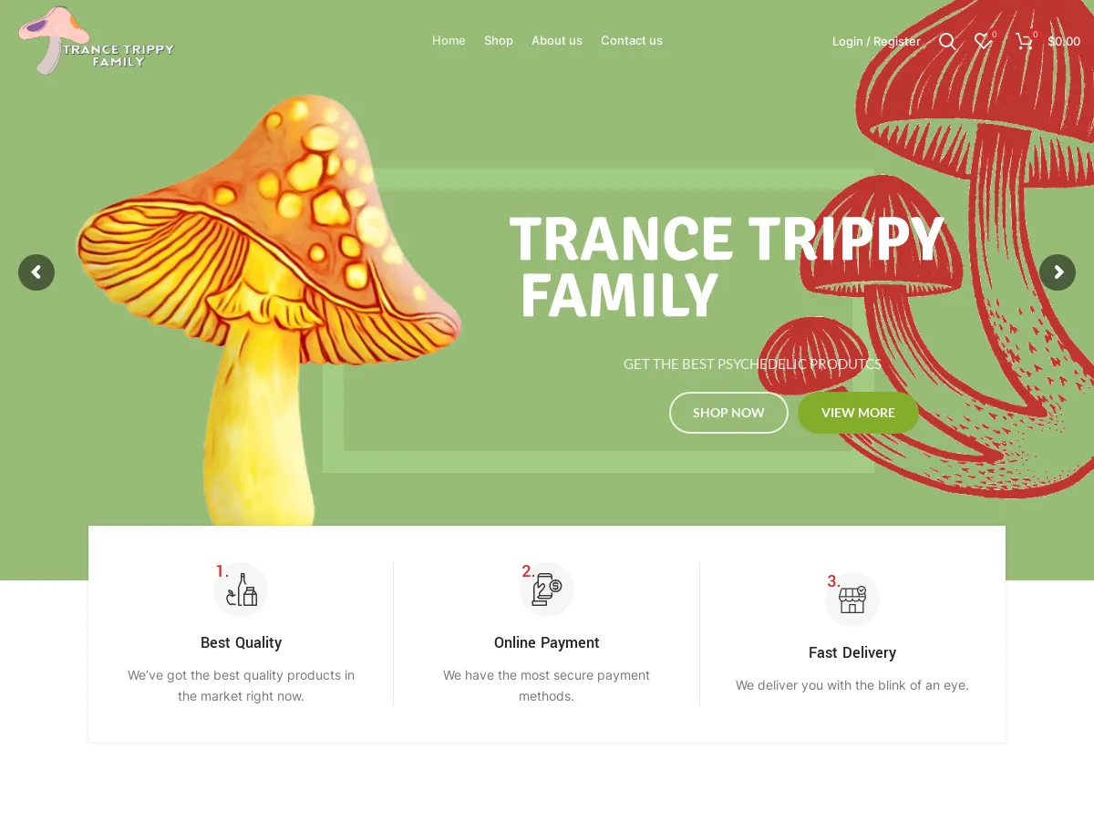 trancetrippyfamily.com