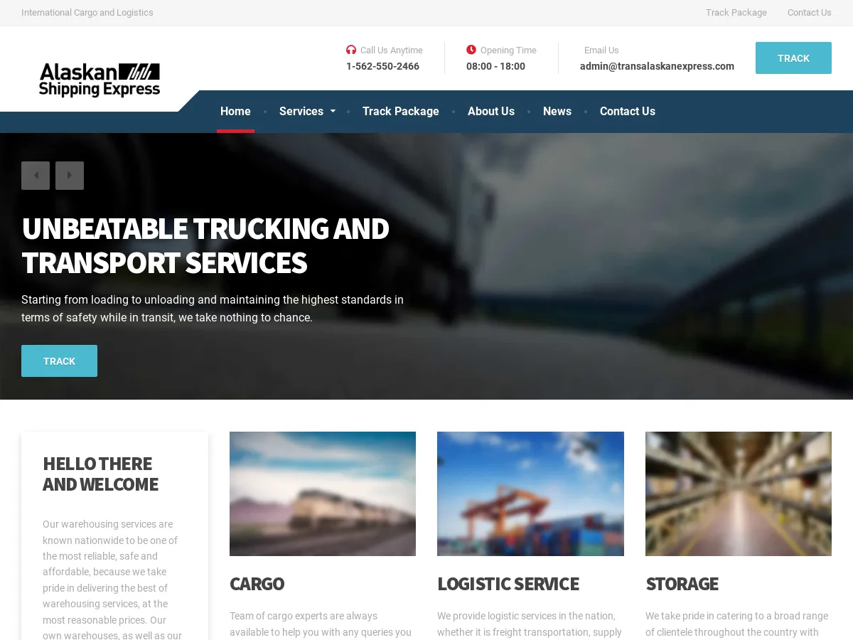 transalaskanexpress.com