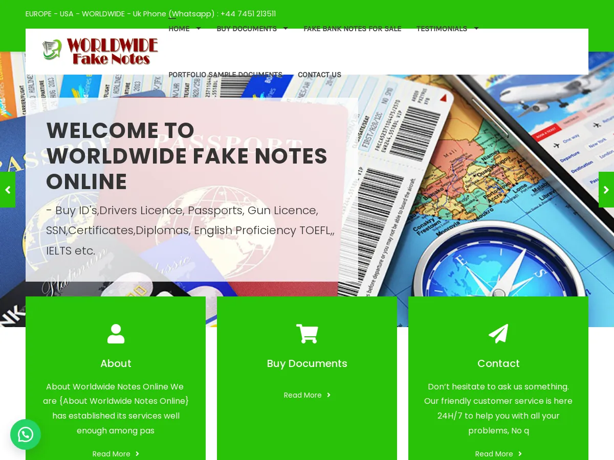 worldwidefakenote.com