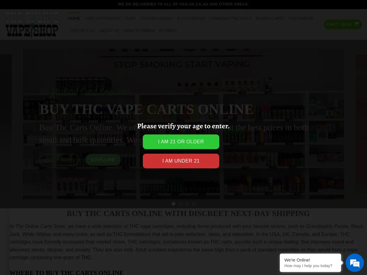 buythcvapecartsonline.com