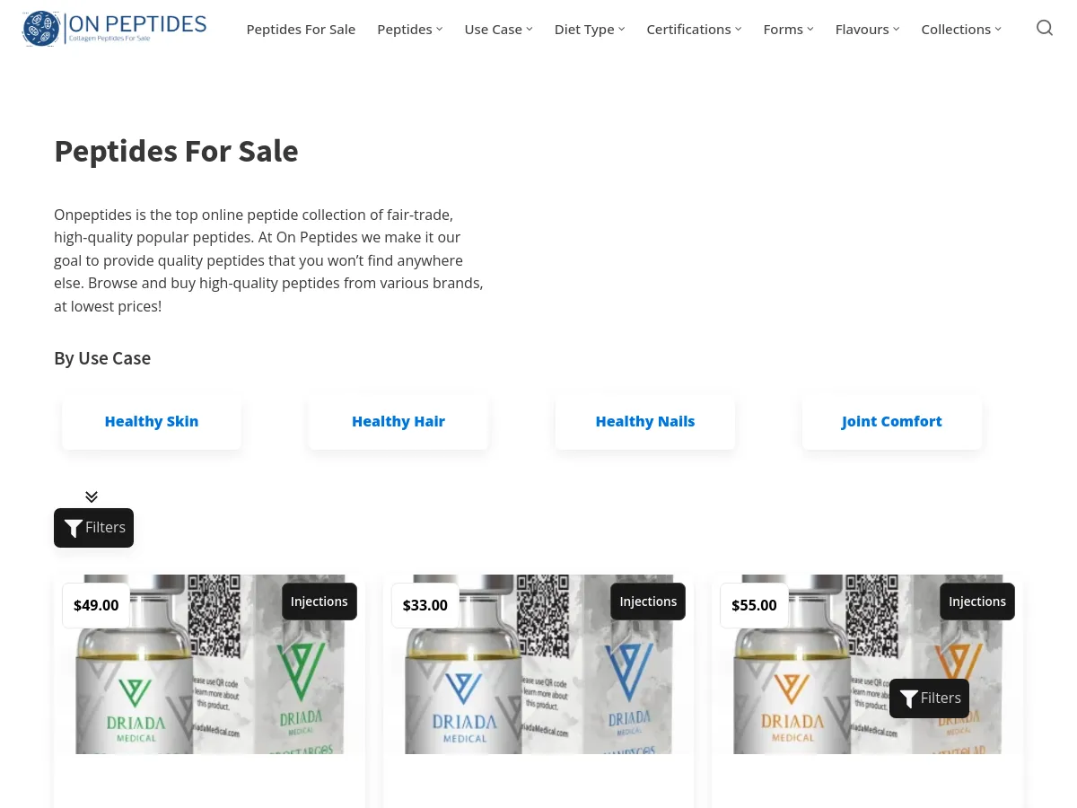 onpeptides.com