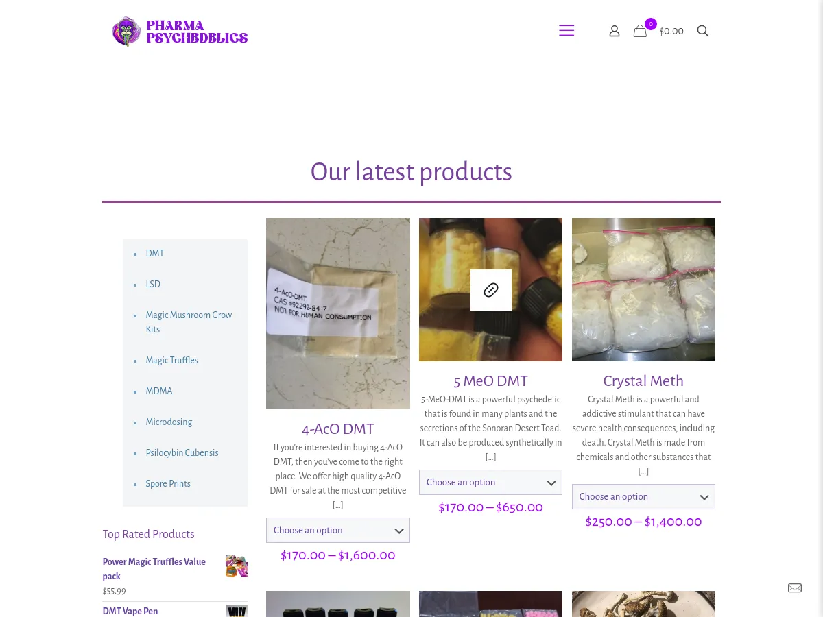 pharmapsychedelics.net