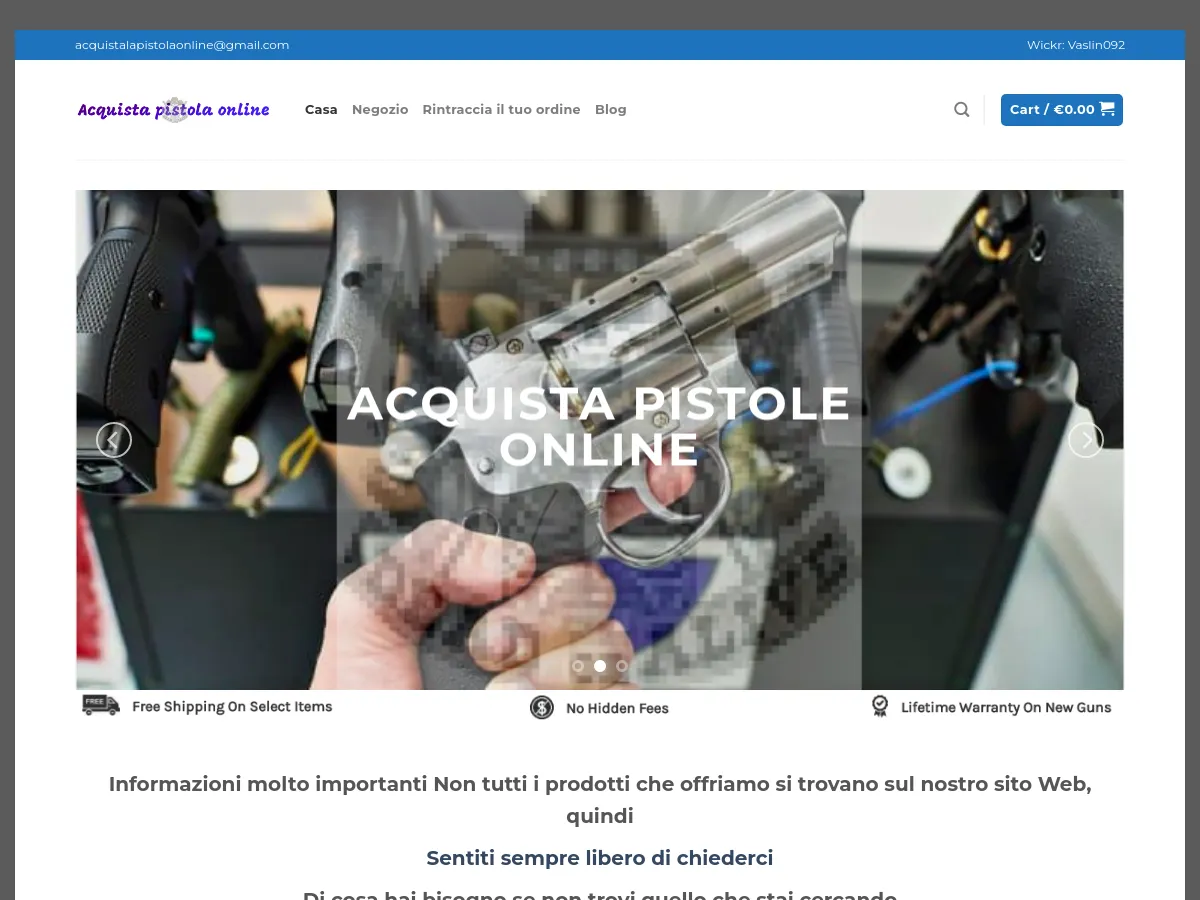 acquistalapistolaonline.com
