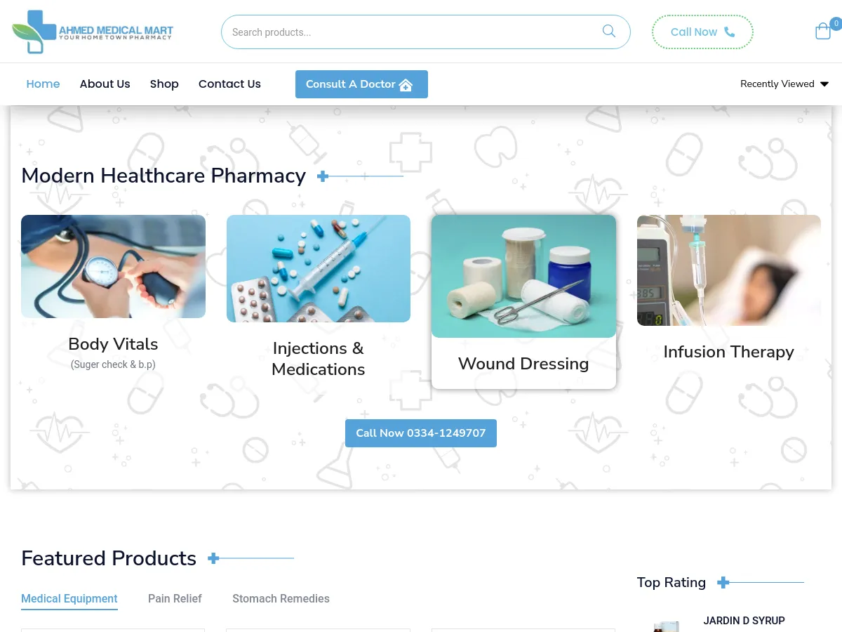 ahmedmedicalmart.com.pk