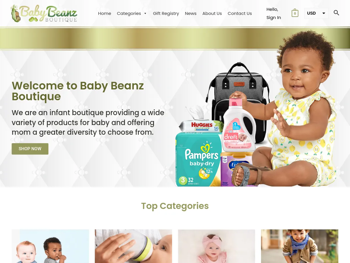 babybeanzboutique.com