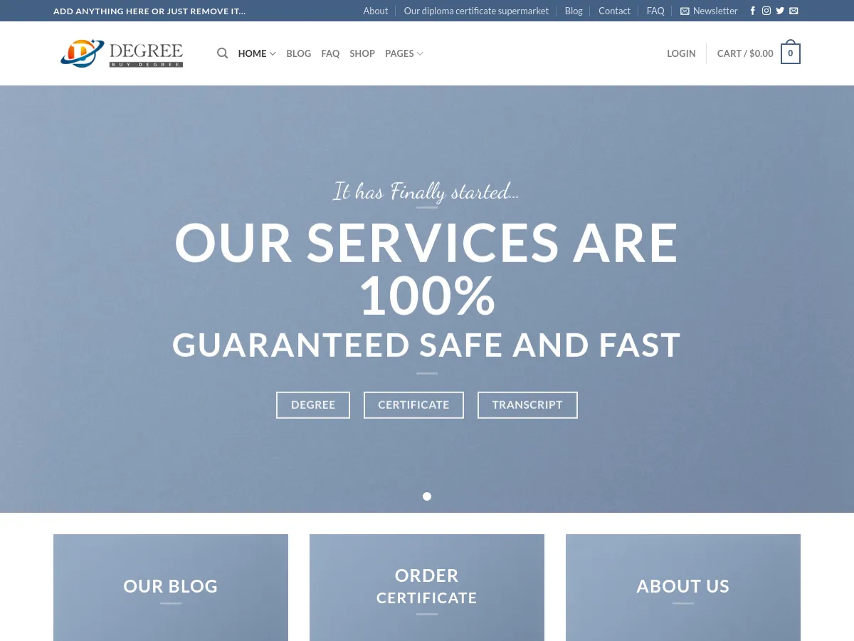 buyfakedegreeonoine.com