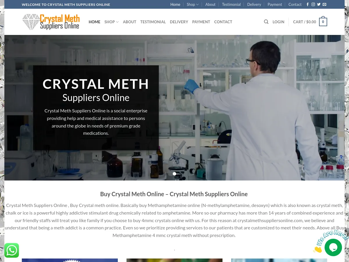 crystalmethsuppliersonline.com