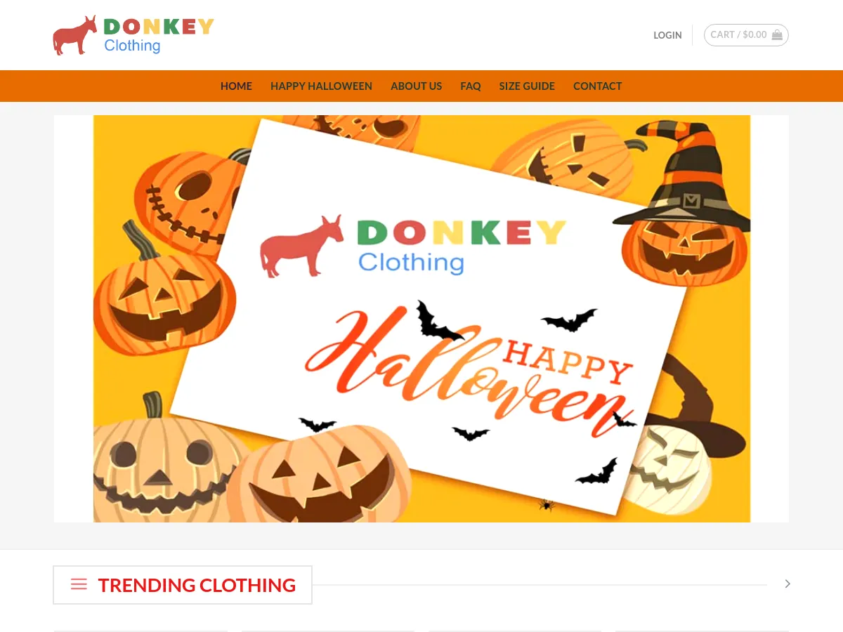 donkeyclothing.com