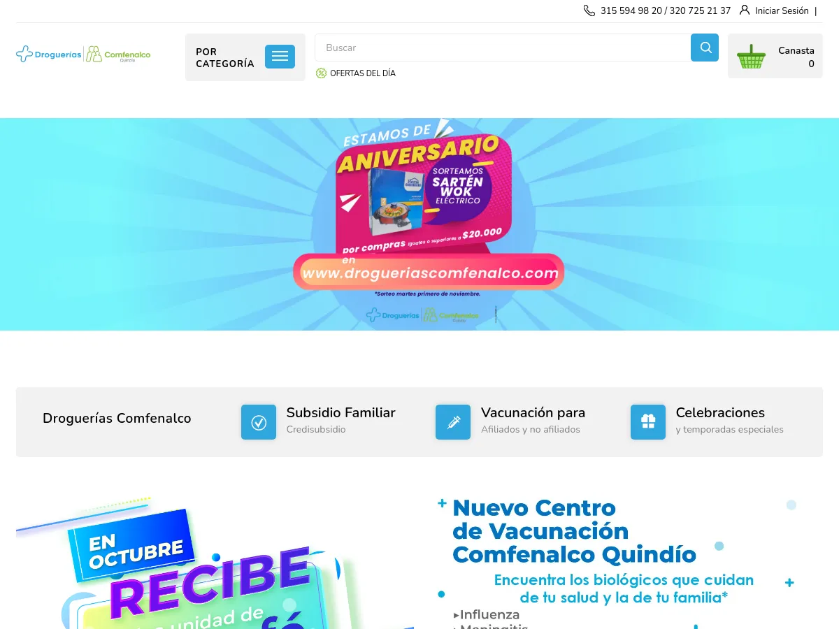 drogueriascomfenalco.com