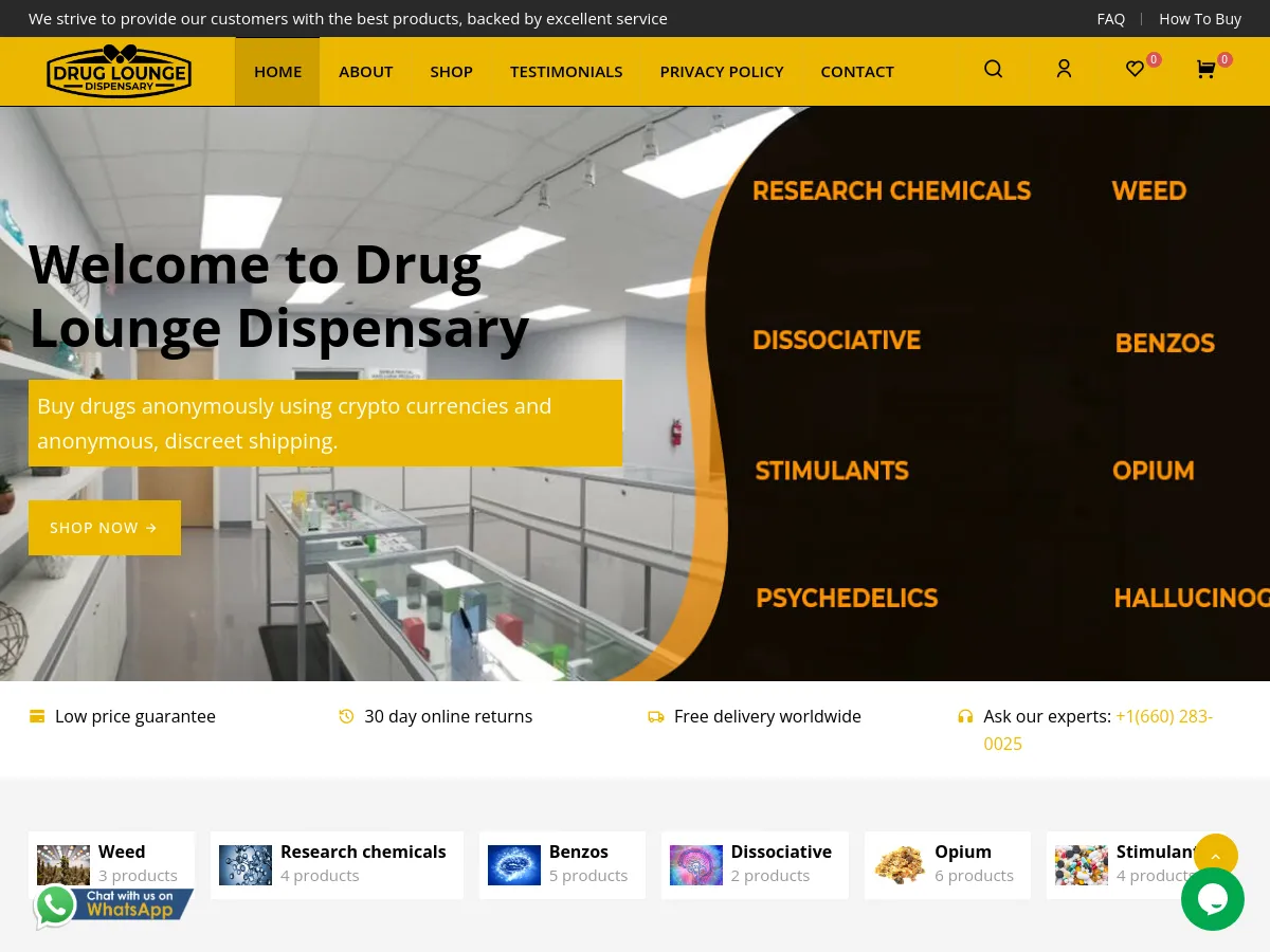 drugloungedispensary.com