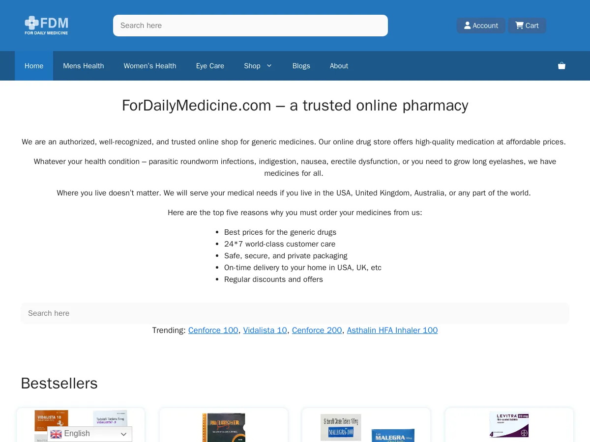 fordailymedicine.com