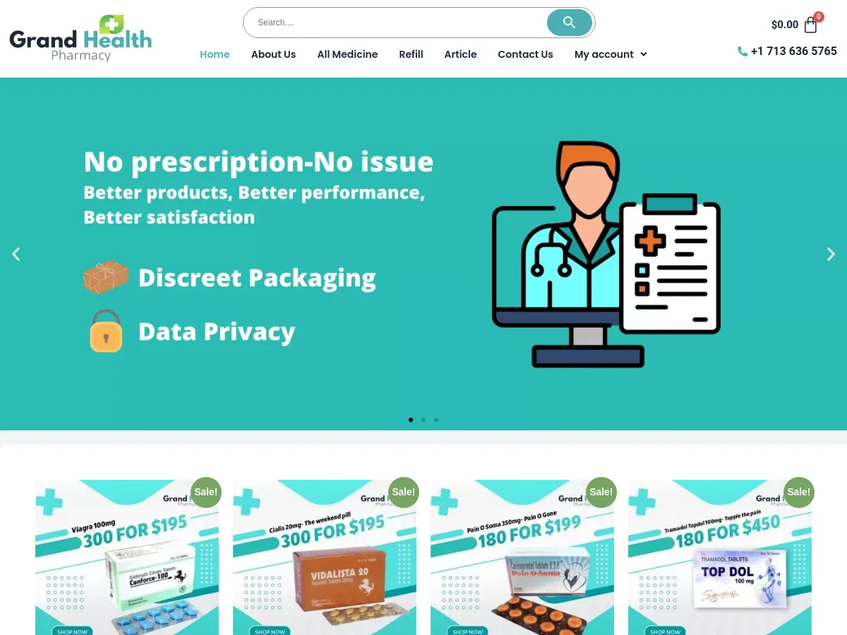 grandhealthpharmacy.com