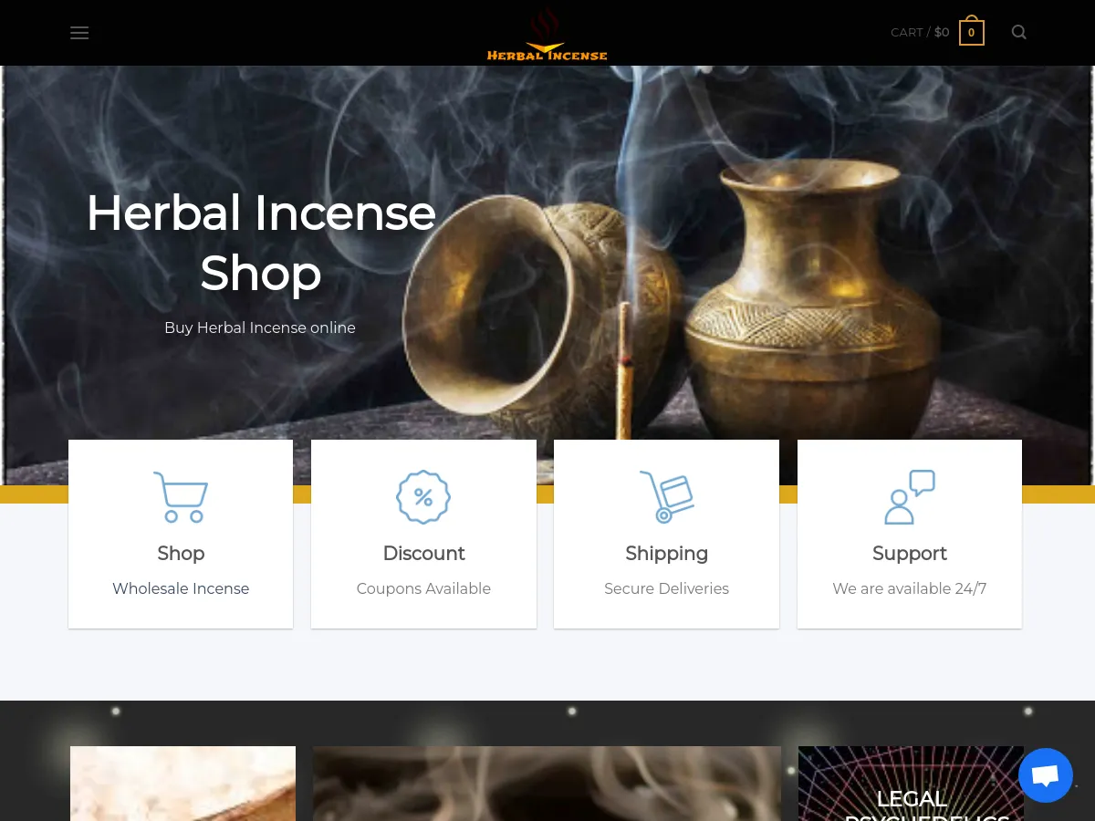 herbalincensecureshop.com