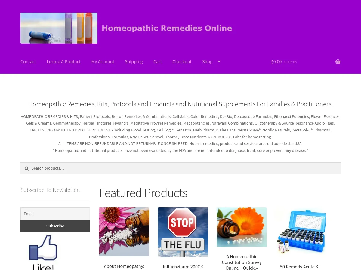 homeopathicremediesonline.com