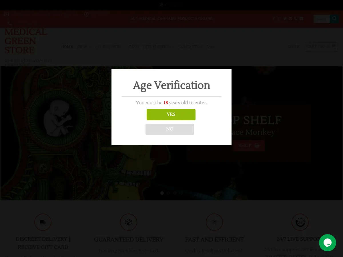 medicatedgreenstore.com