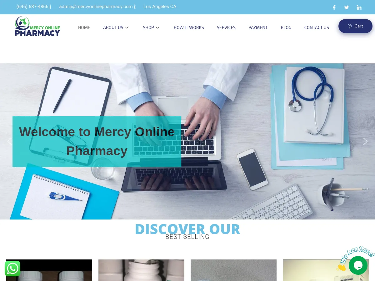mercyonlinepharmacy.com