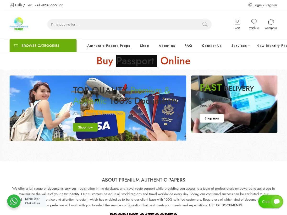 premiumauthenticpapers.com