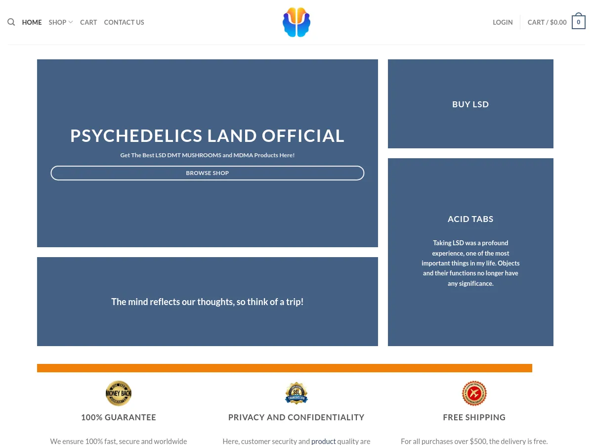 psychedelicslandofficial.com