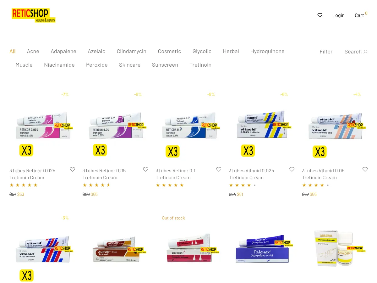 reticshop.com