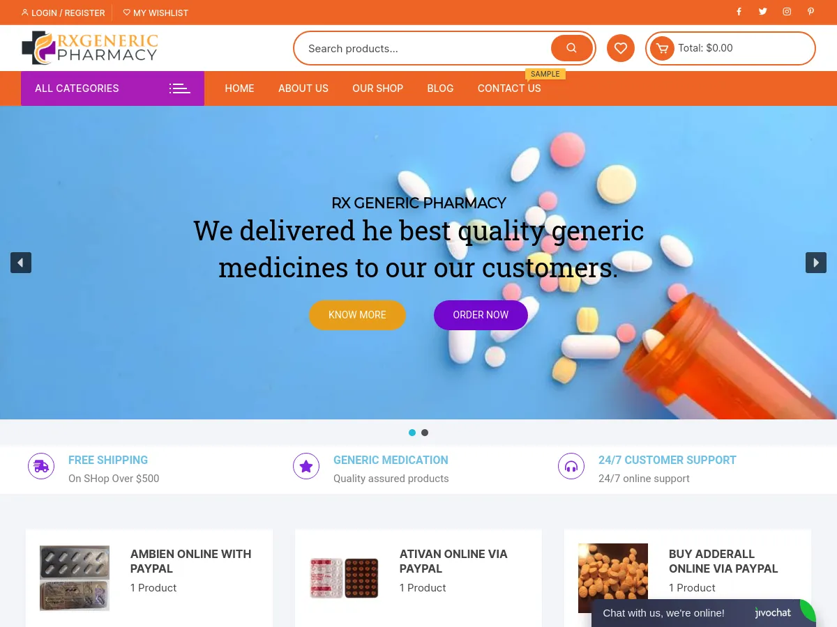 rxgenericpharmacy.com