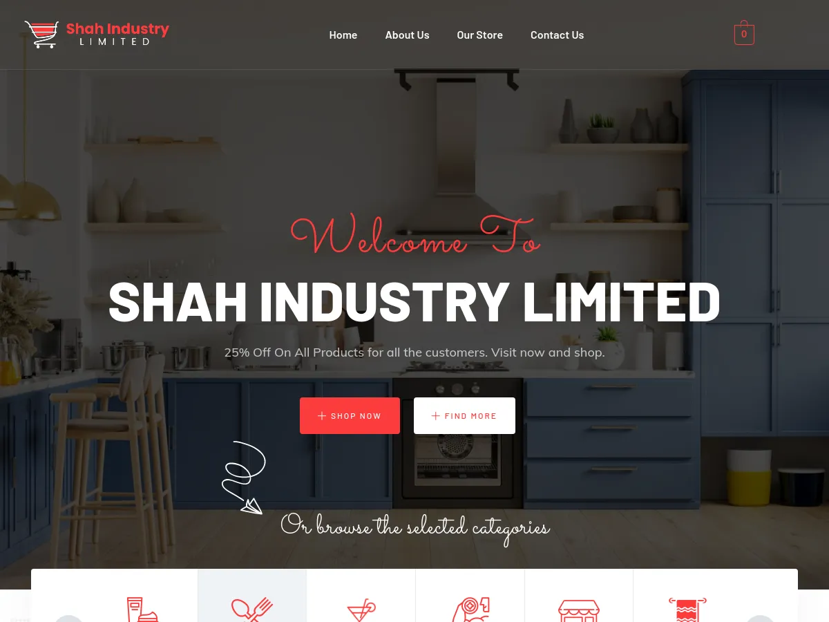 shahindustrylimited.com