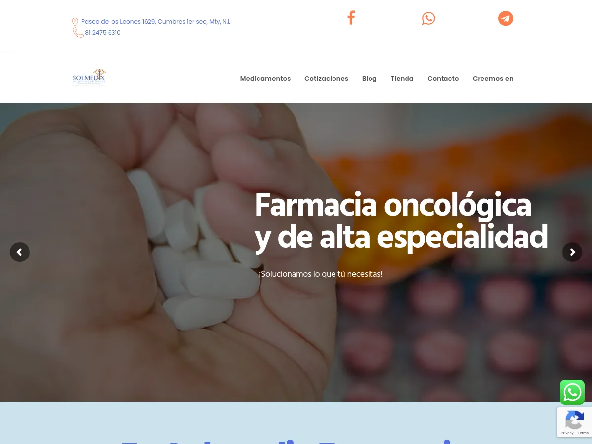 solmedixfarmacia.com
