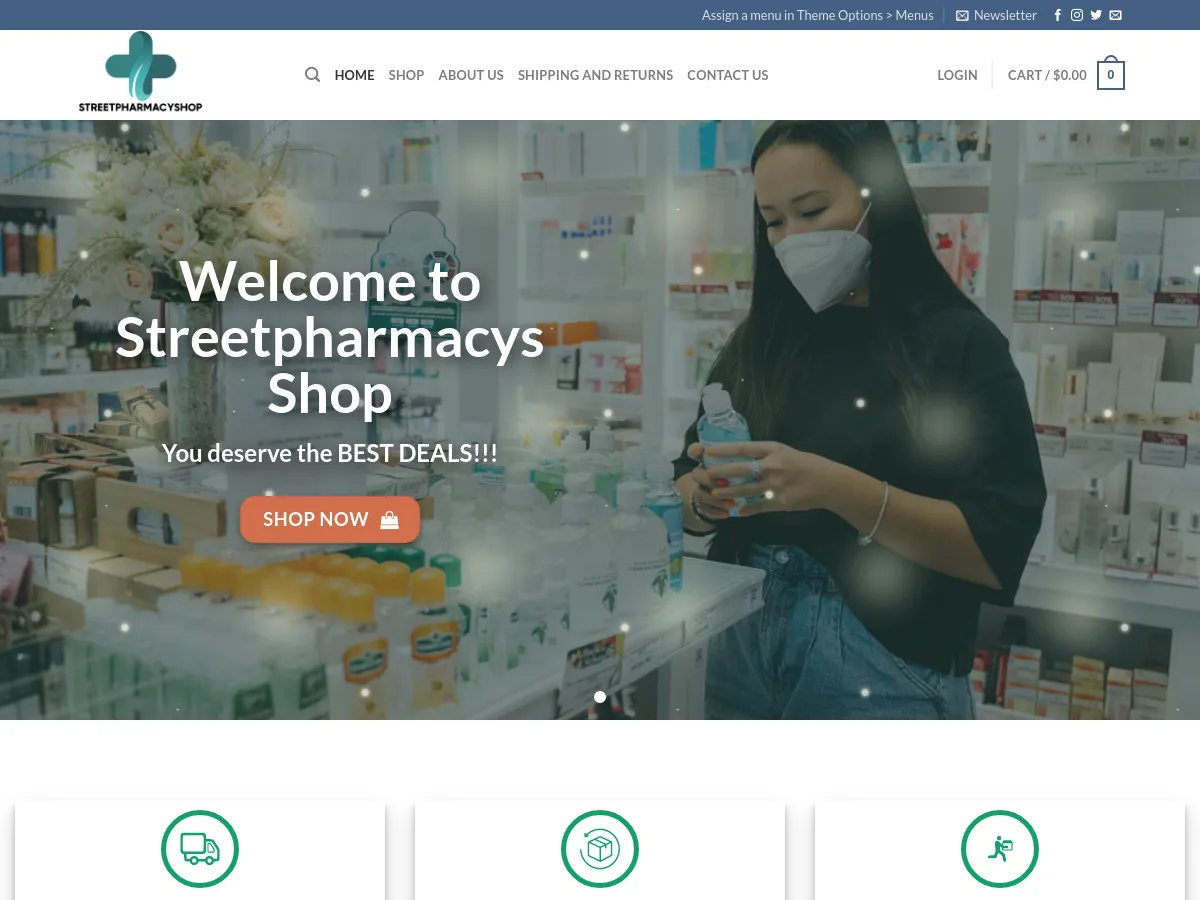 streetpharmacyshops.com