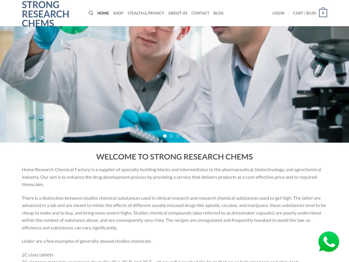 strongresearchchems.com