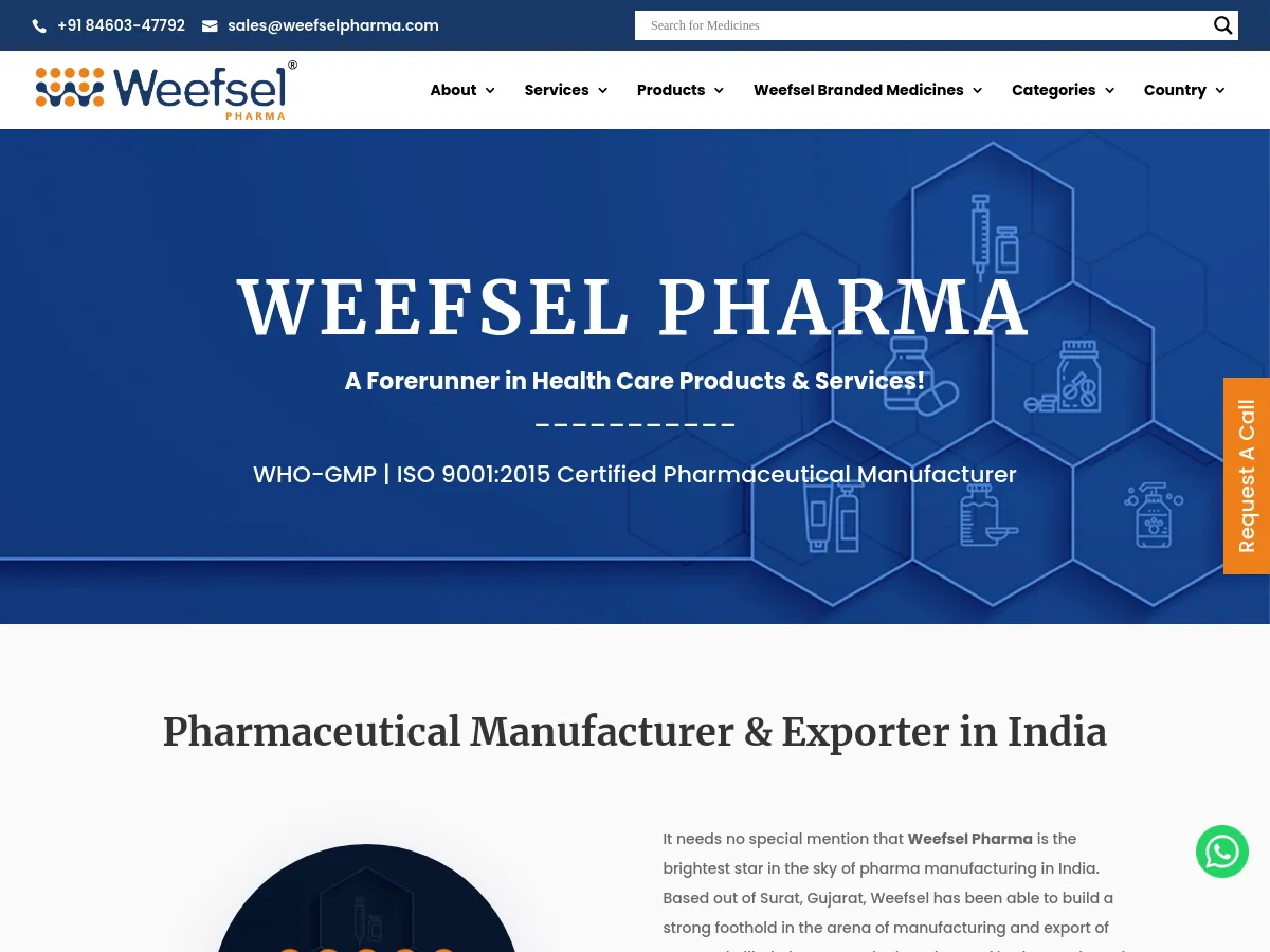 weefselpharma.com