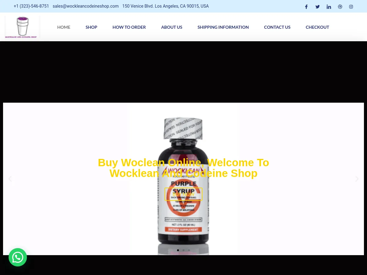 wockleancodeineshop.com