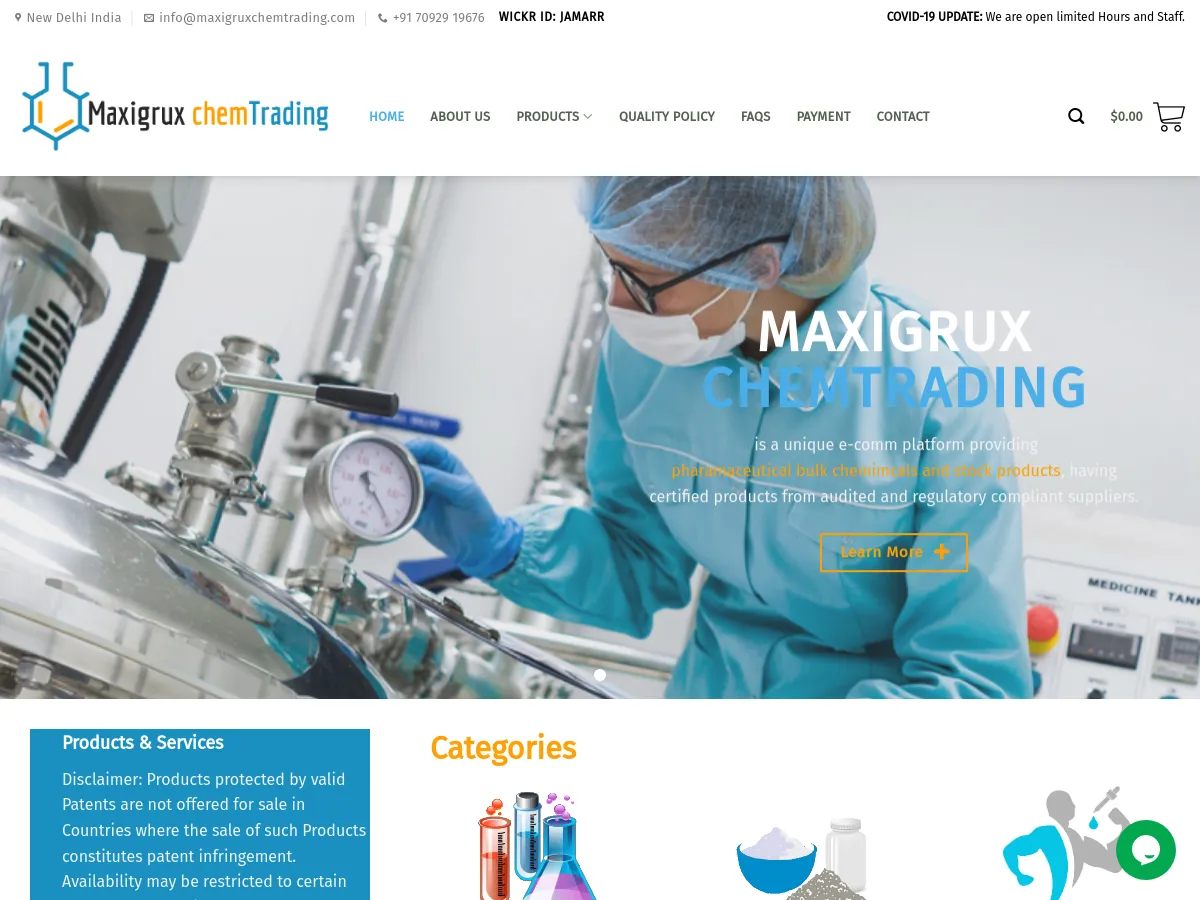 maxigruxchemtrading.com