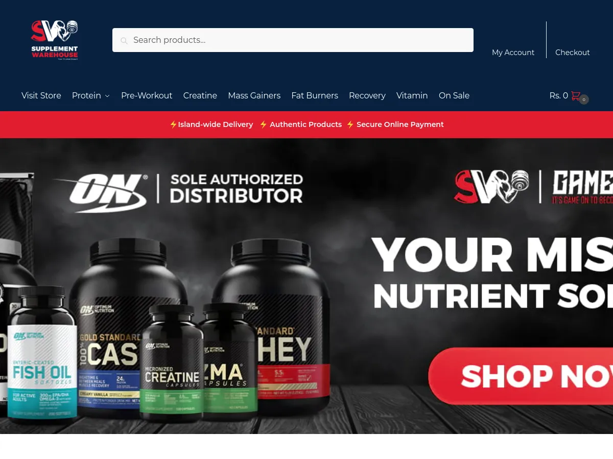 supplementwarehouse.lk