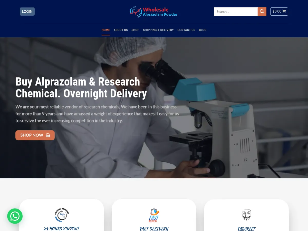 wholesalealprazolampowder.com