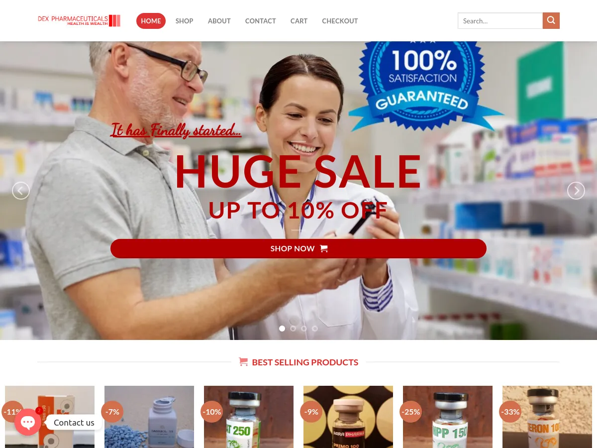 dexpharmaceuticals.com