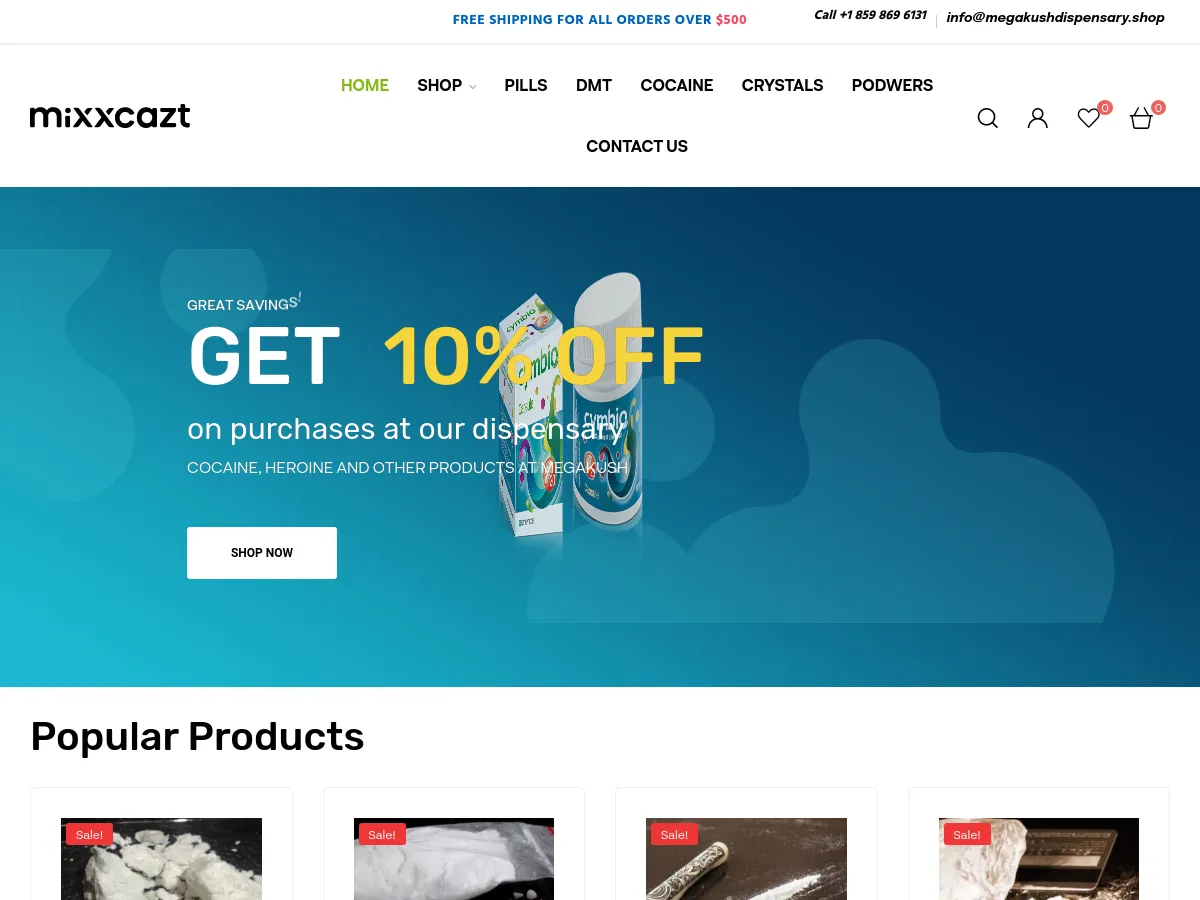 megakushdispensary.shop