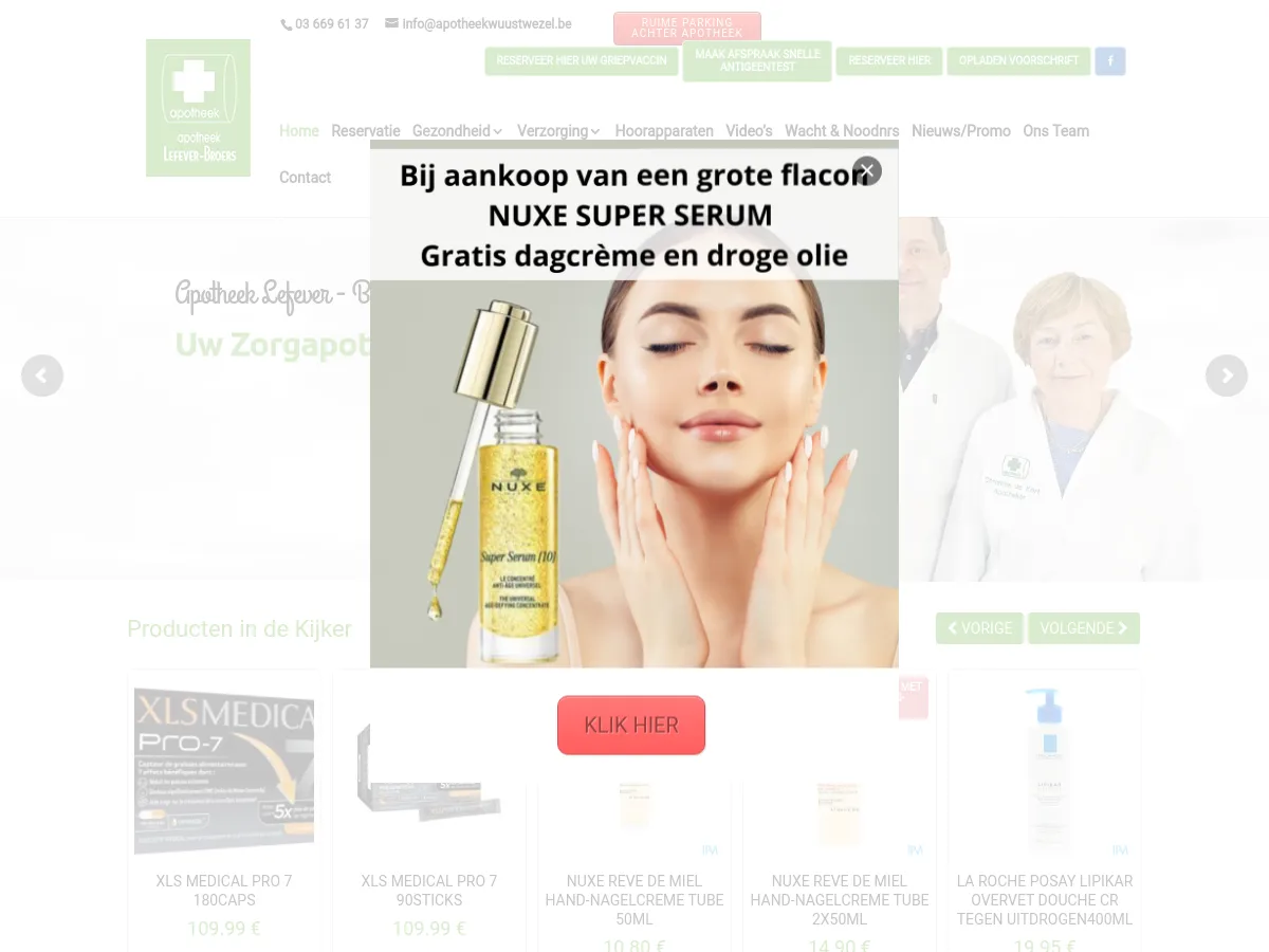 apotheekwuustwezel.be