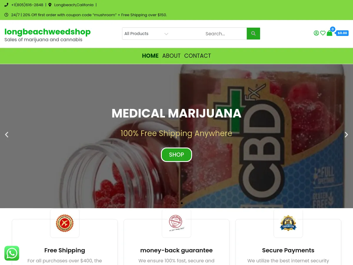 longbeachweedshop.com