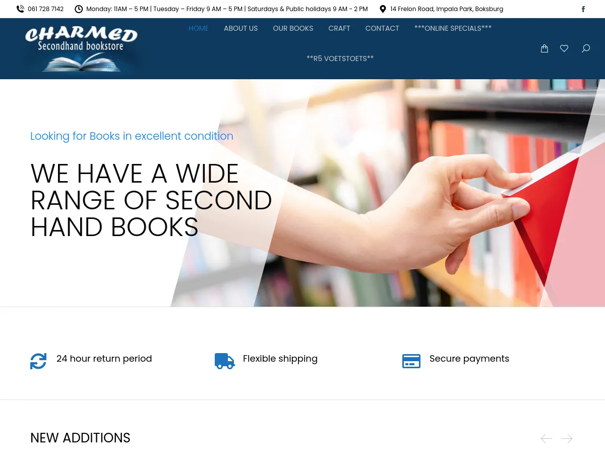 charmedsecondhandbooks.co.za